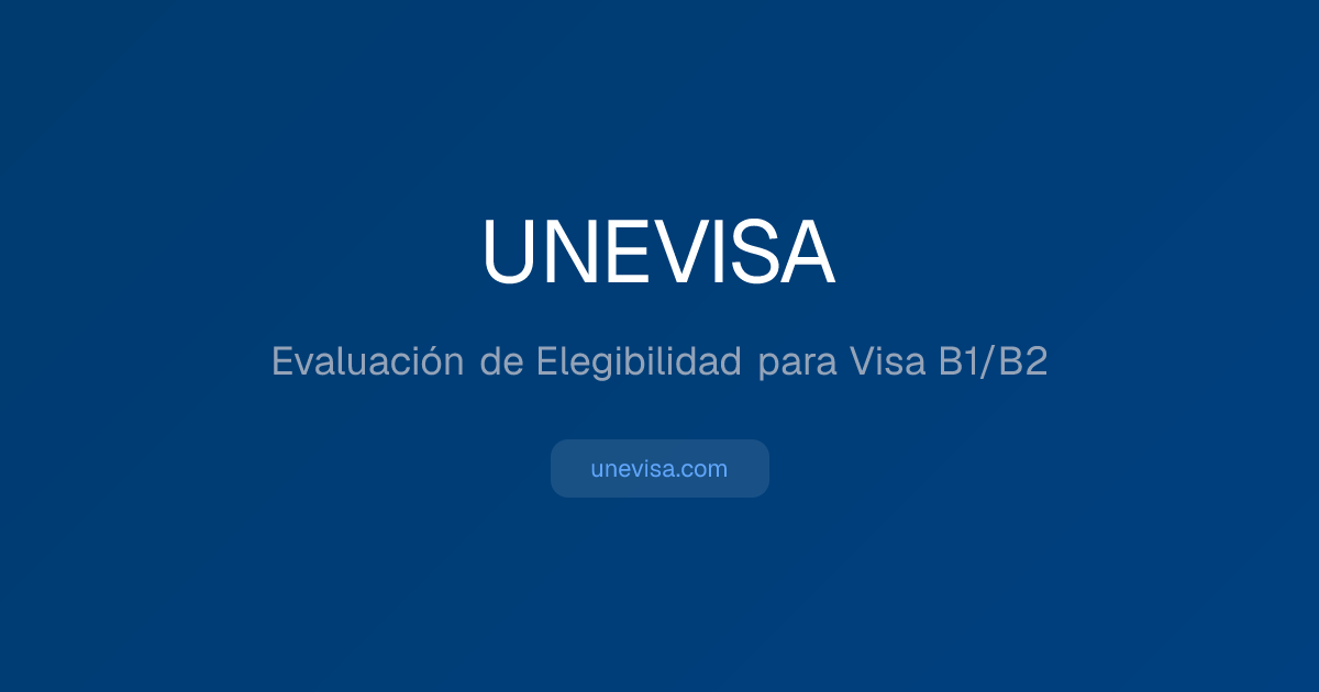 ¿Cómo saber si califico para la visa americana?